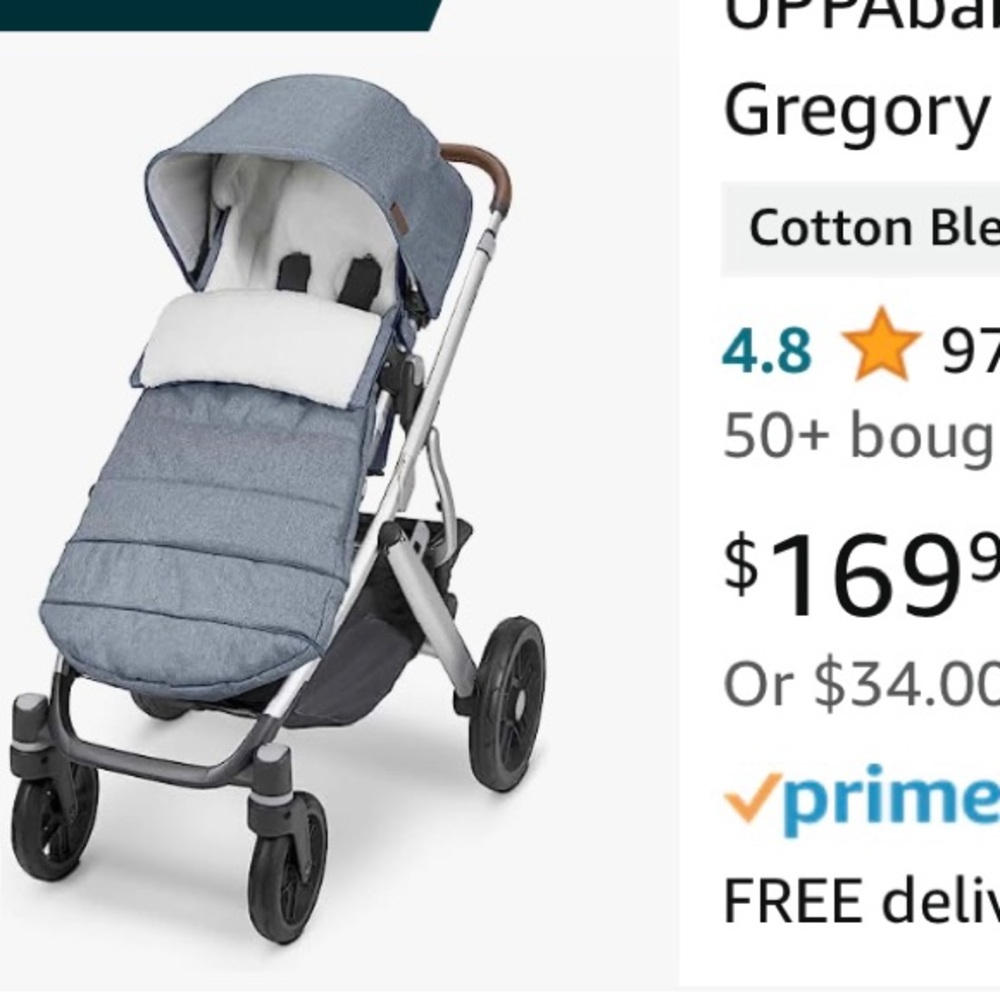 UPPABABY winter cover